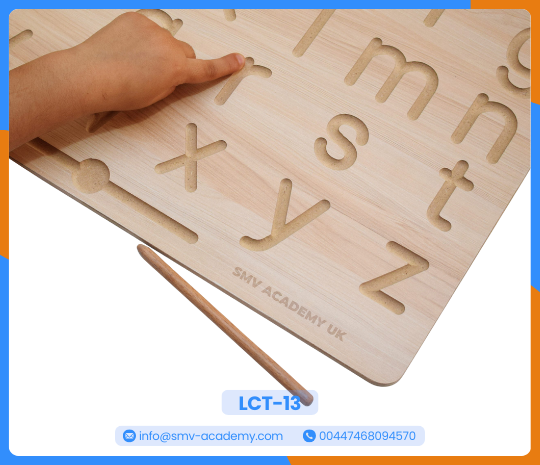 لوحة تتبع الحروف الانجليزية الصغيرة